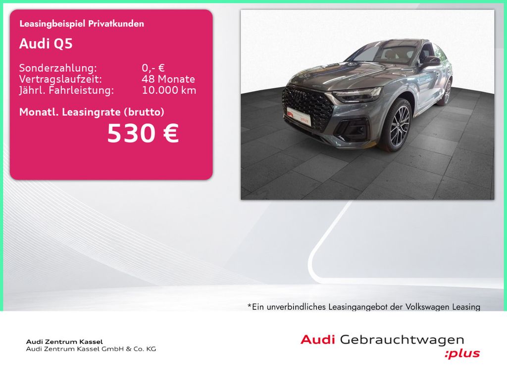 Audi Q5 2022 г. Серый, пробег 47414 км