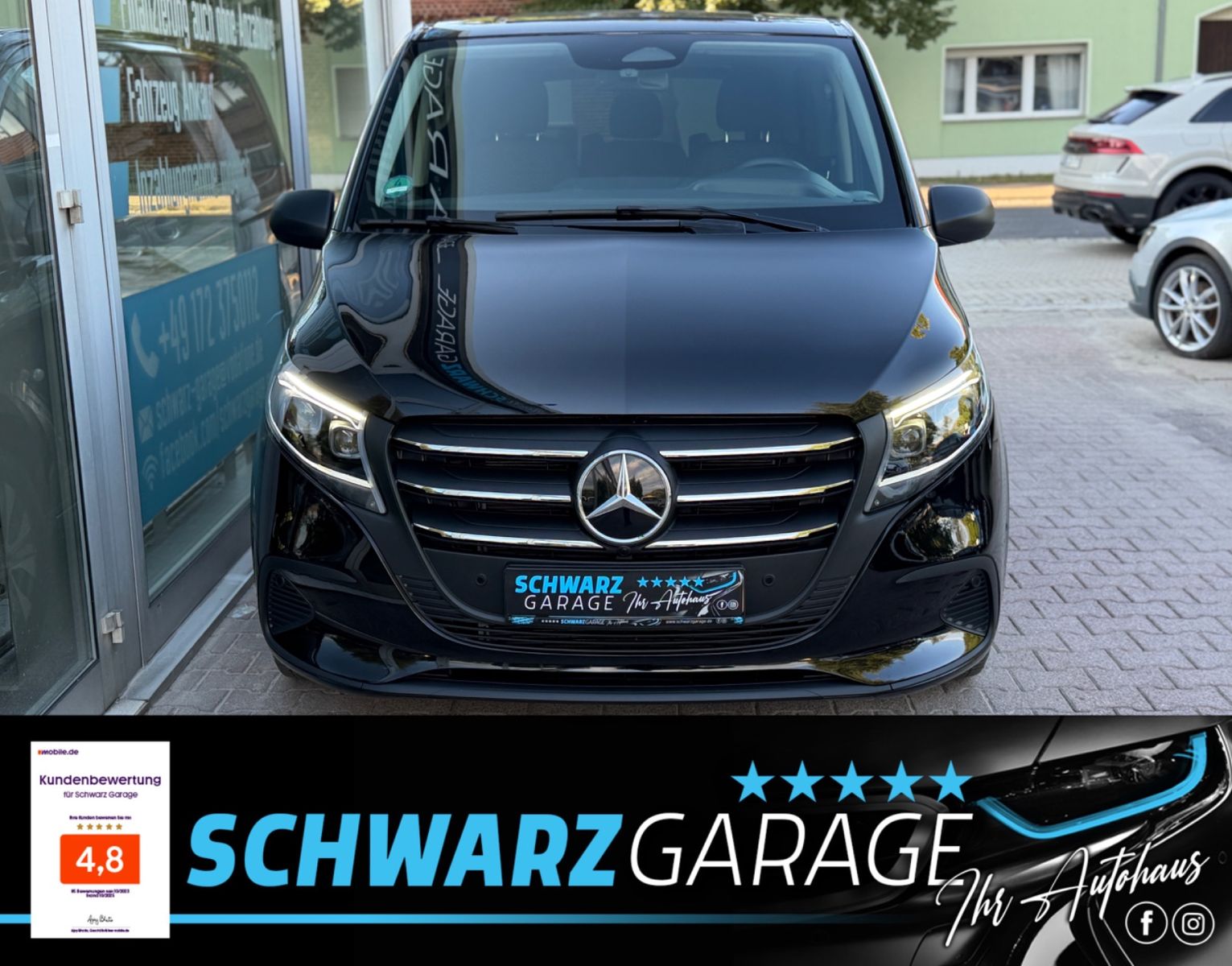 Mercedes-Benz Vito 2025 г. Чёрный, пробег 28474 км