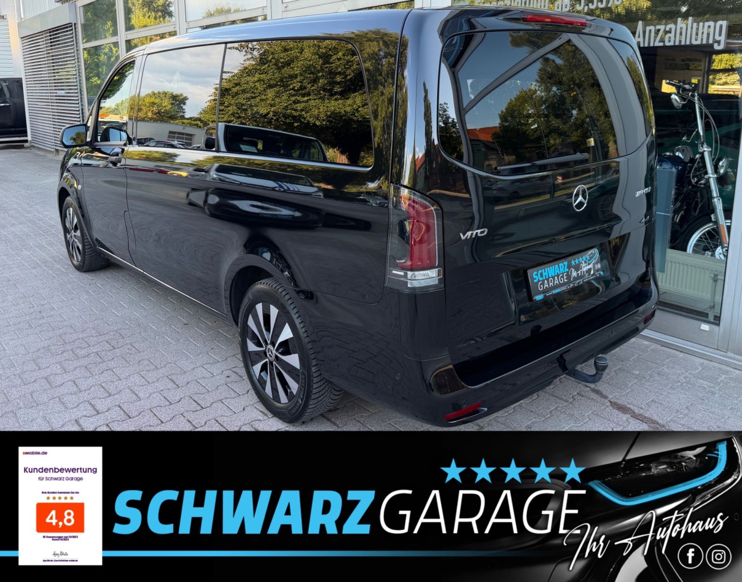 Mercedes-Benz Vito 2025 г. Чёрный, пробег 28474 км