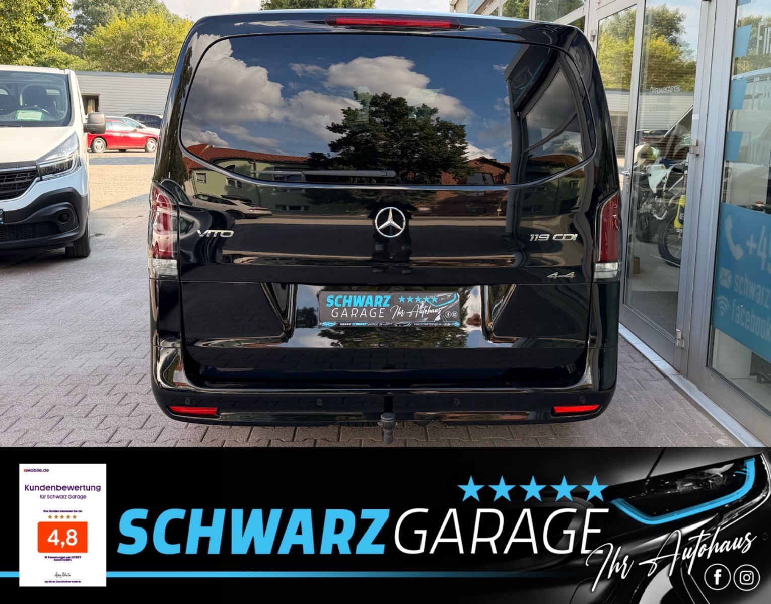 Mercedes-Benz Vito 2025 г. Чёрный, пробег 28474 км