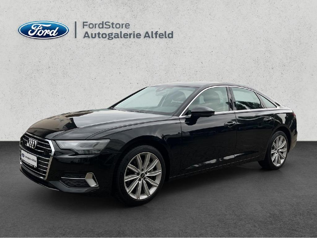 Audi A6 2022 г. Чёрный, пробег 35014 км