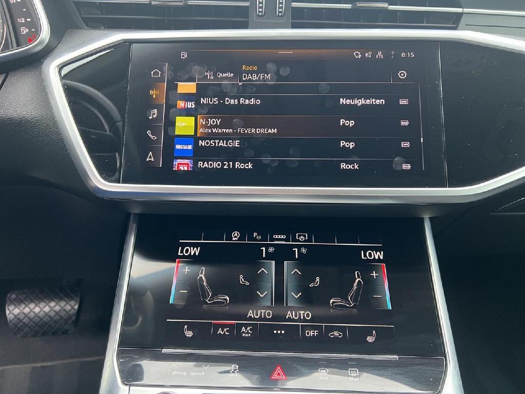 Audi A6 2022 г. Чёрный, пробег 35014 км