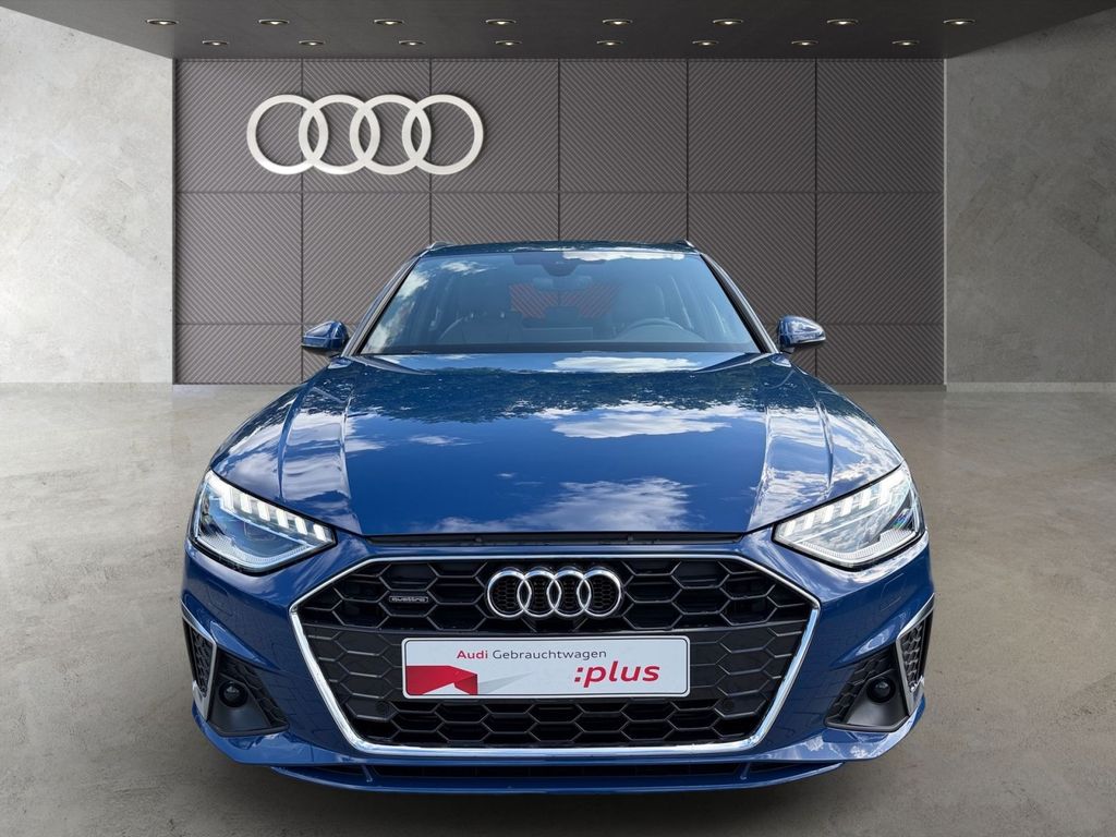 Audi A4 2023 г. Синий, пробег 38004 км