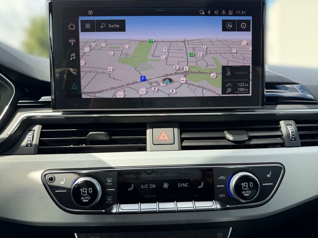 Audi A4 2023 г. Синий, пробег 38004 км