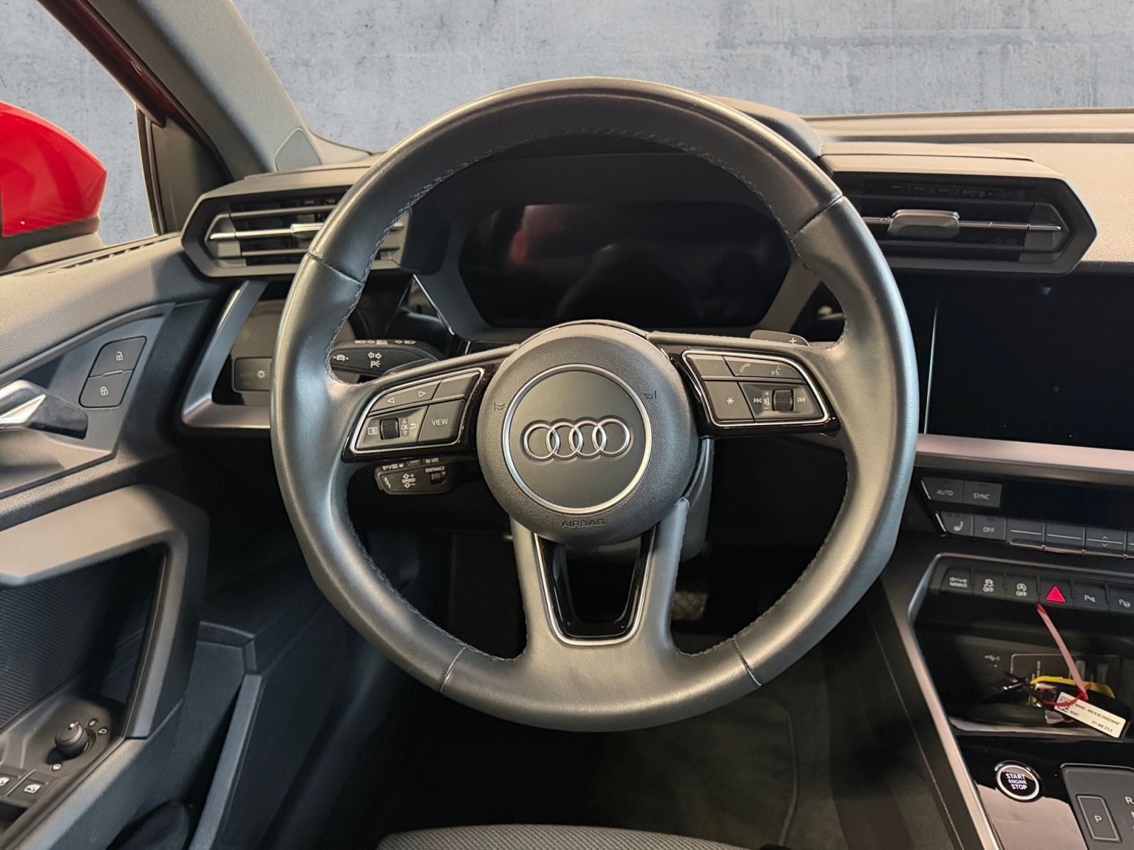 Audi A3 2023 г. Красный, пробег 32822 км