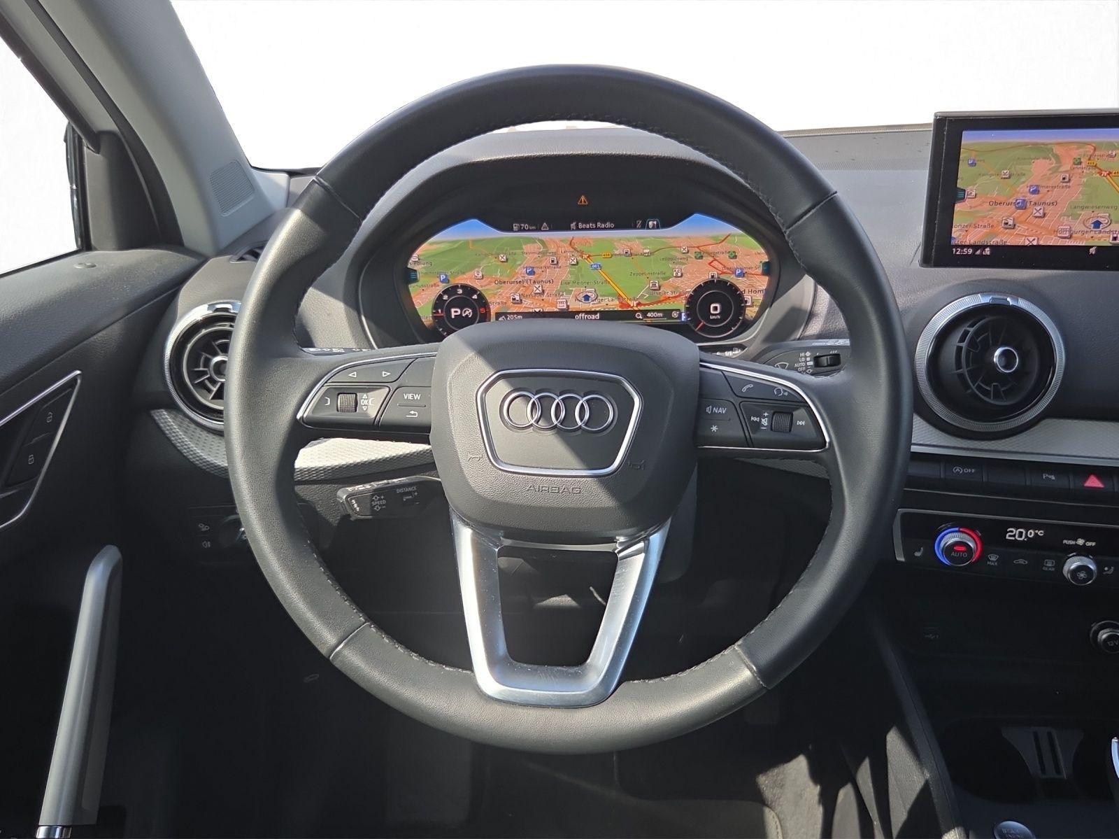 Audi Q2 2023 г. Белый, пробег 50260 км