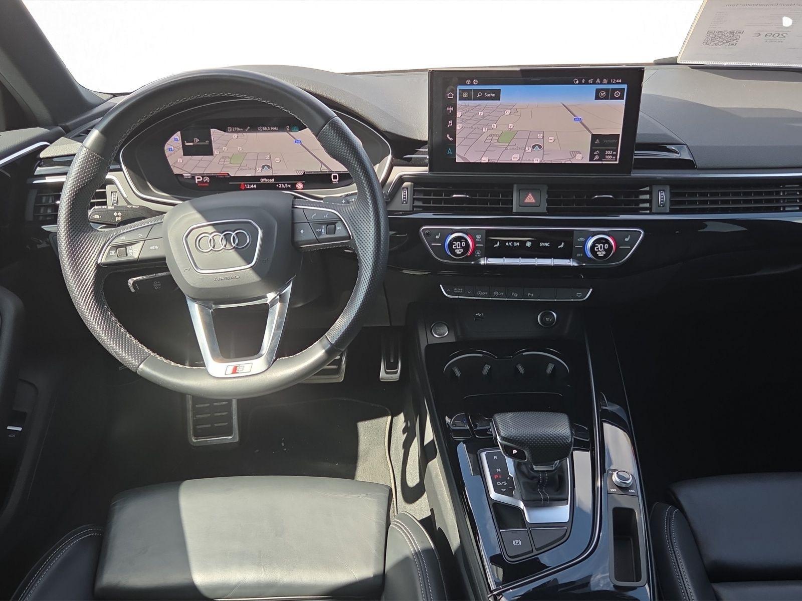 Audi A4 2023 г. Серый, пробег 56902 км