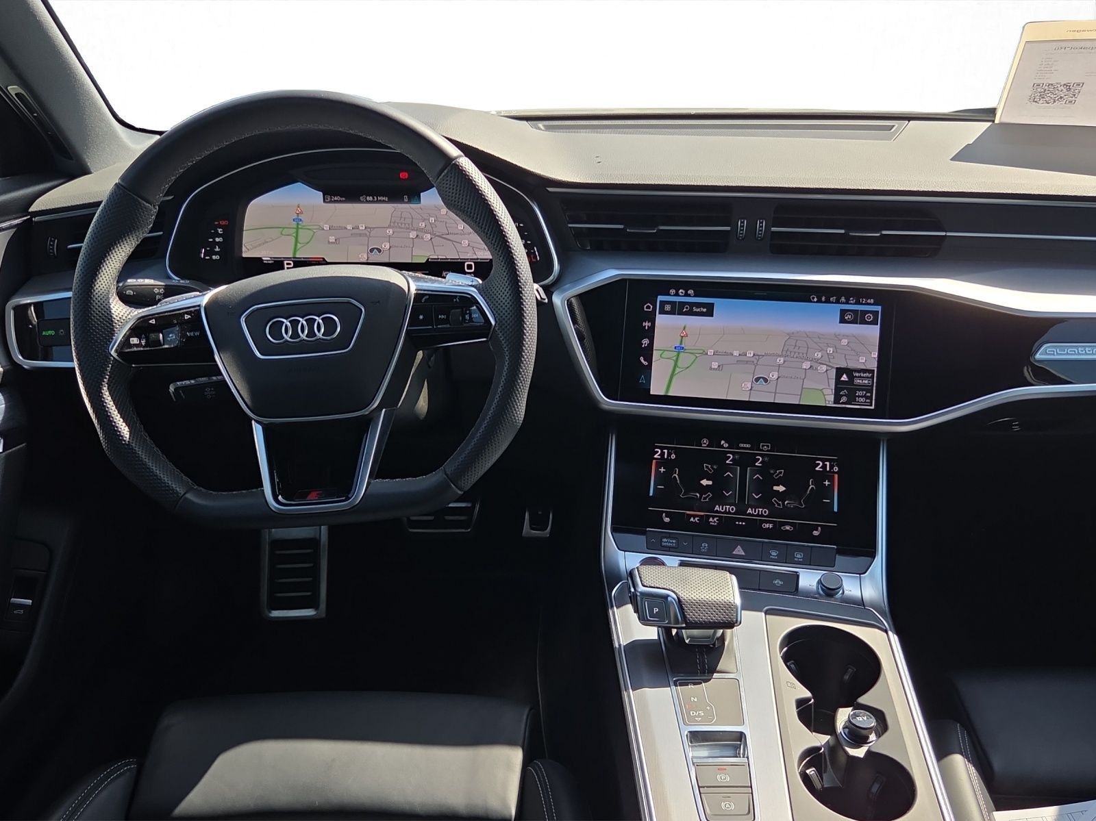 Audi S6 2025 г. Белый, пробег 19403 км