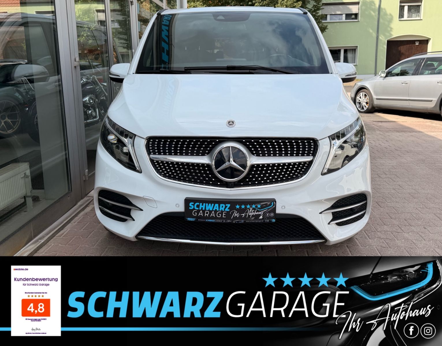 Mercedes-Benz V 250 2023 г. Белый, пробег 49888 км