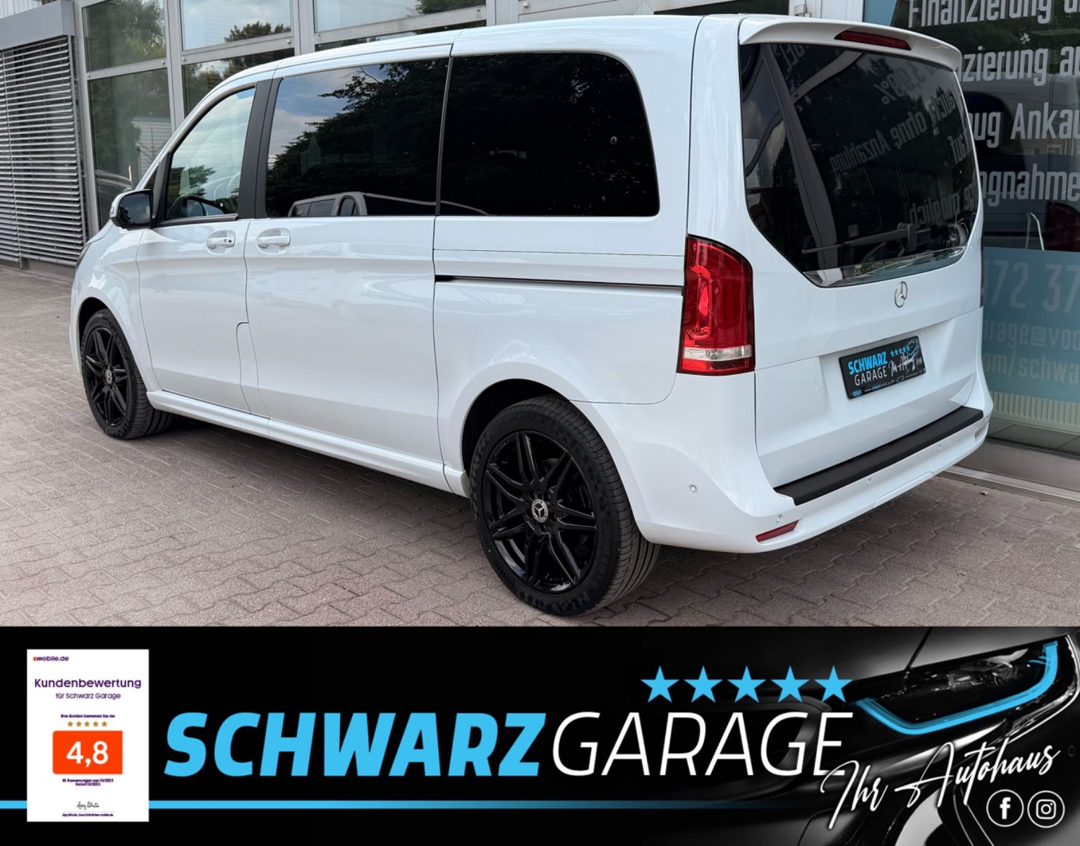 Mercedes-Benz V 250 2023 г. Белый, пробег 49888 км