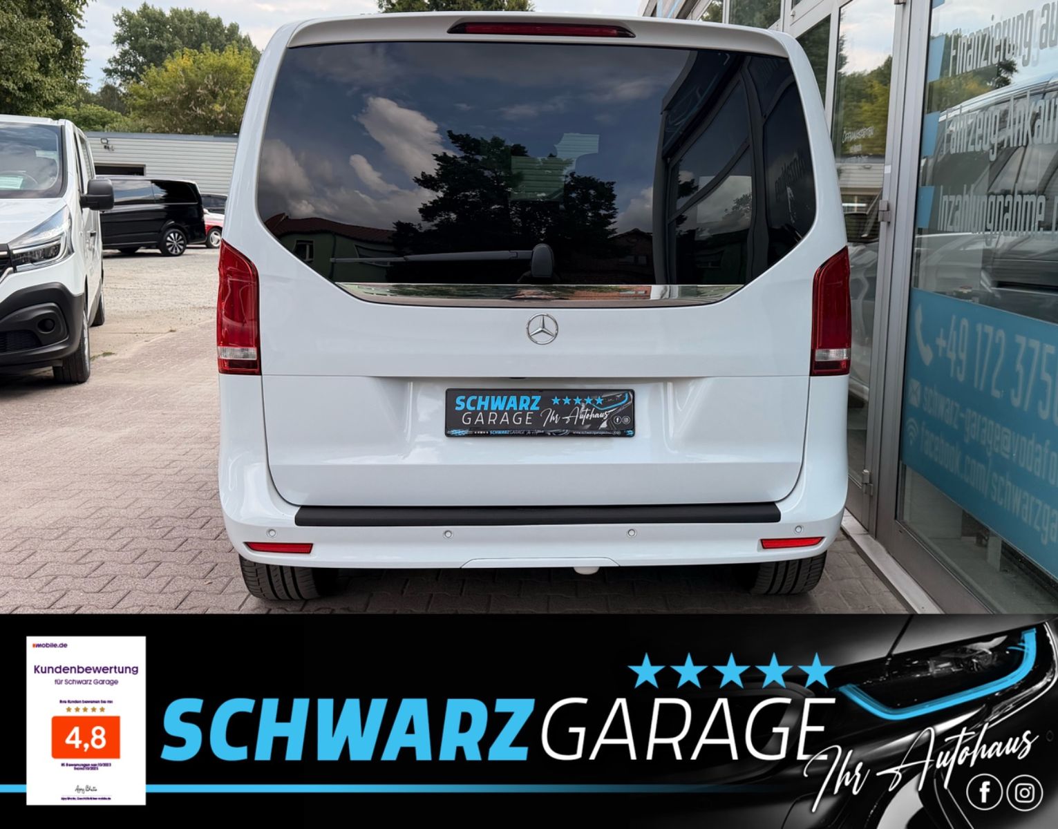 Mercedes-Benz V 250 2023 г. Белый, пробег 49888 км