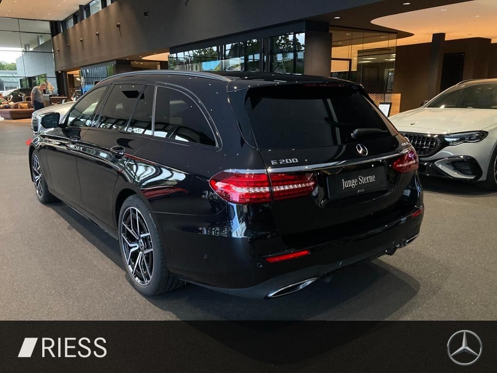 Mercedes-Benz E 200 2024 г. Чёрный, пробег 55272 км