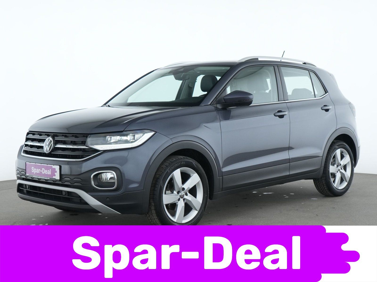 Volkswagen T-Cross 2022 г. Серый, пробег 37769 км