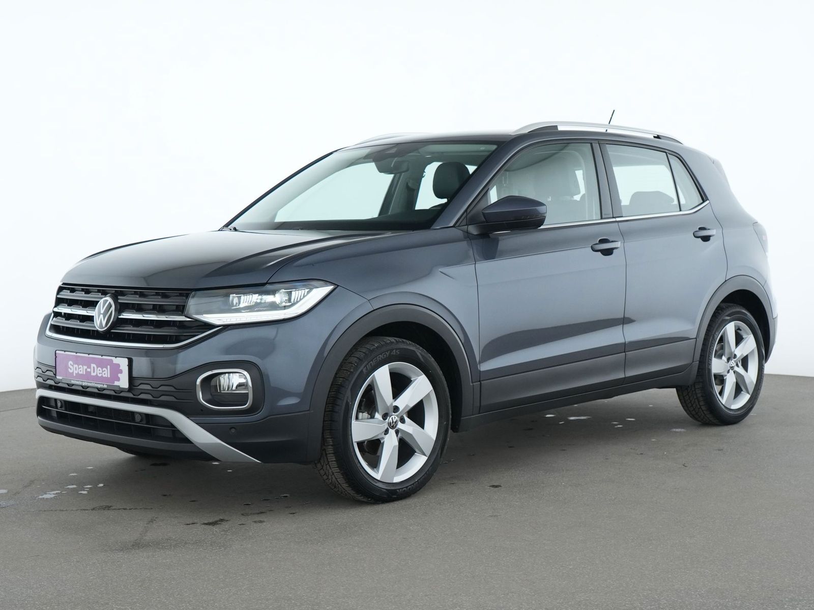 Volkswagen T-Cross 2022 г. Серый, пробег 37769 км