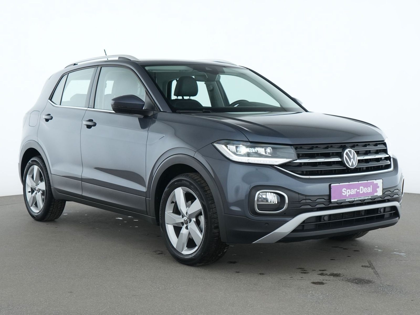 Volkswagen T-Cross 2022 г. Серый, пробег 37769 км