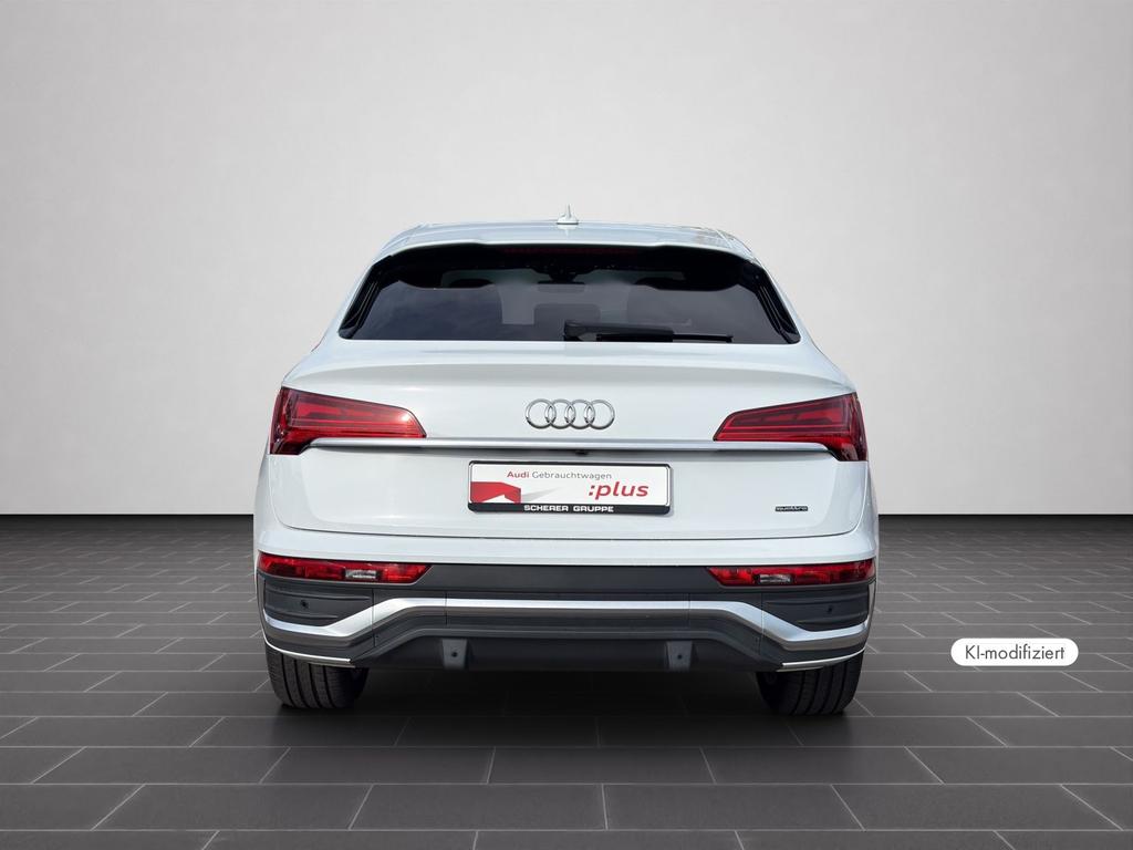 Audi Q5 2023 г. Белый, пробег 34500 км