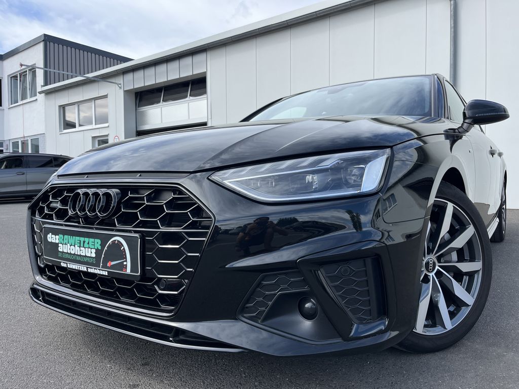 Audi A4 2023 г. Чёрный, пробег 57244 км