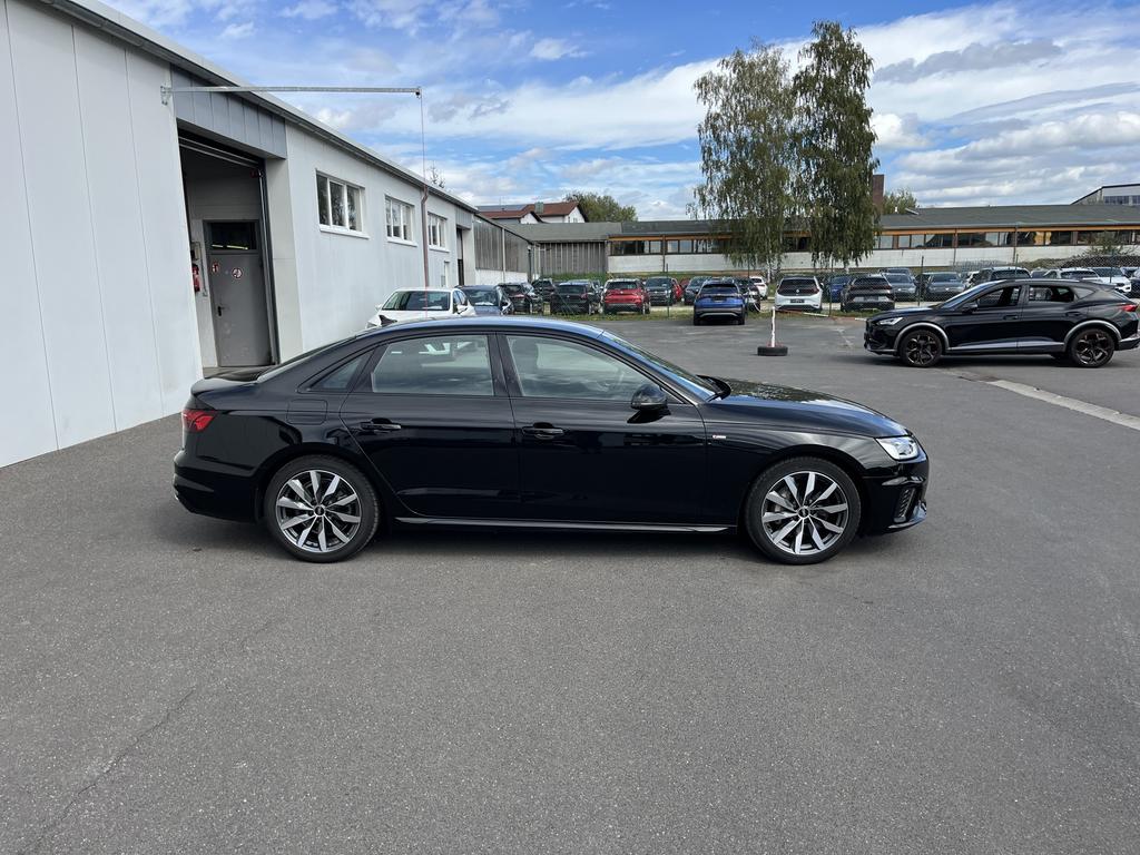 Audi A4 2023 г. Чёрный, пробег 57244 км