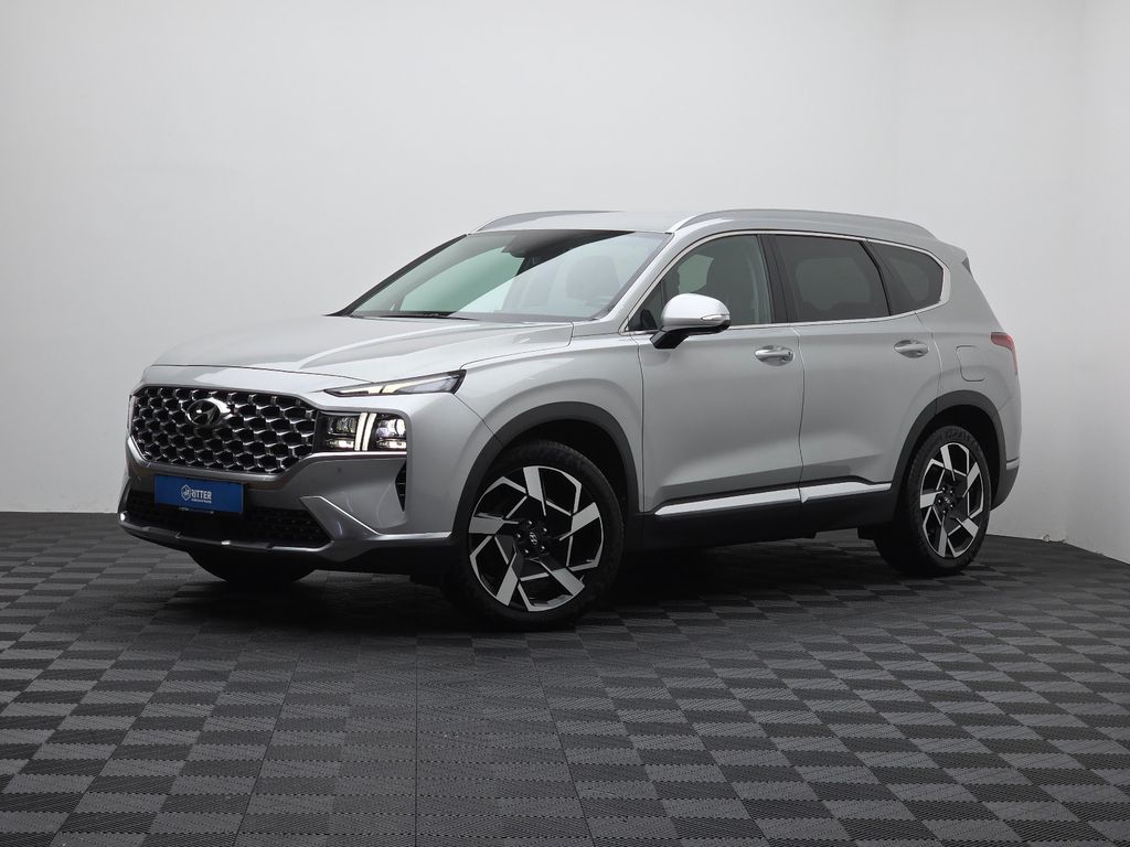 Hyundai Santa Fe 2023 г. Серебристый, пробег 50000 км
