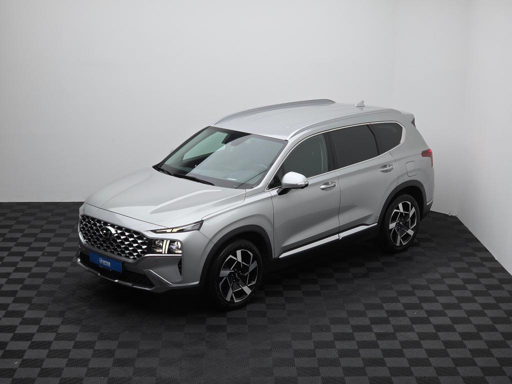 Hyundai Santa Fe 2023 г. Серебристый, пробег 50000 км