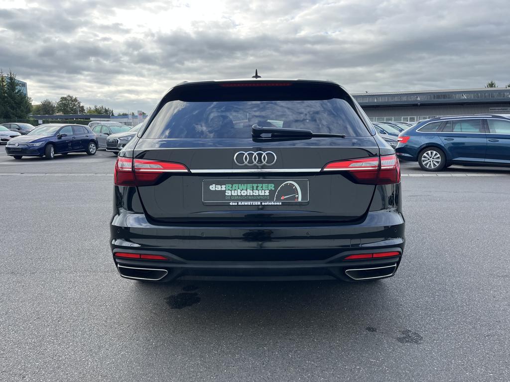 Audi A4 2022 г. Чёрный, пробег 52522 км