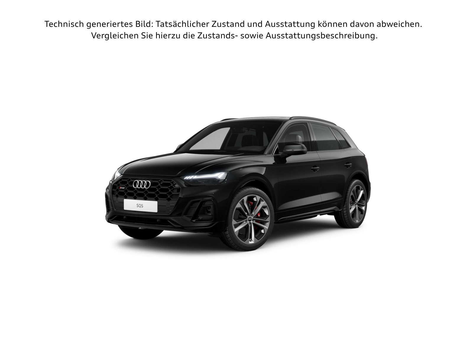 Audi SQ5 2025 г. Чёрный, пробег 21742 км