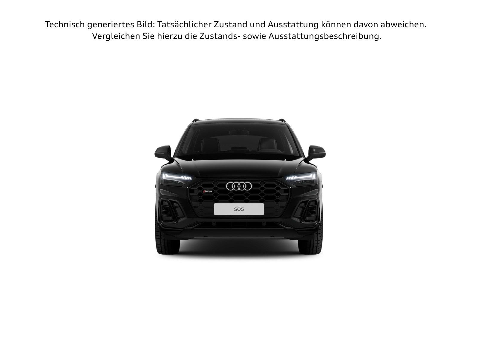 Audi SQ5 2025 г. Чёрный, пробег 21742 км