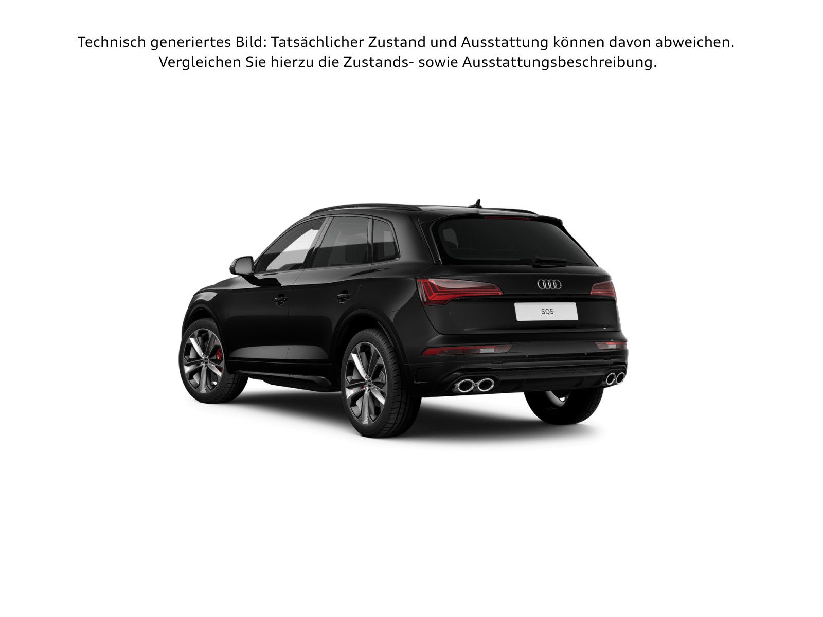 Audi SQ5 2025 г. Чёрный, пробег 21742 км