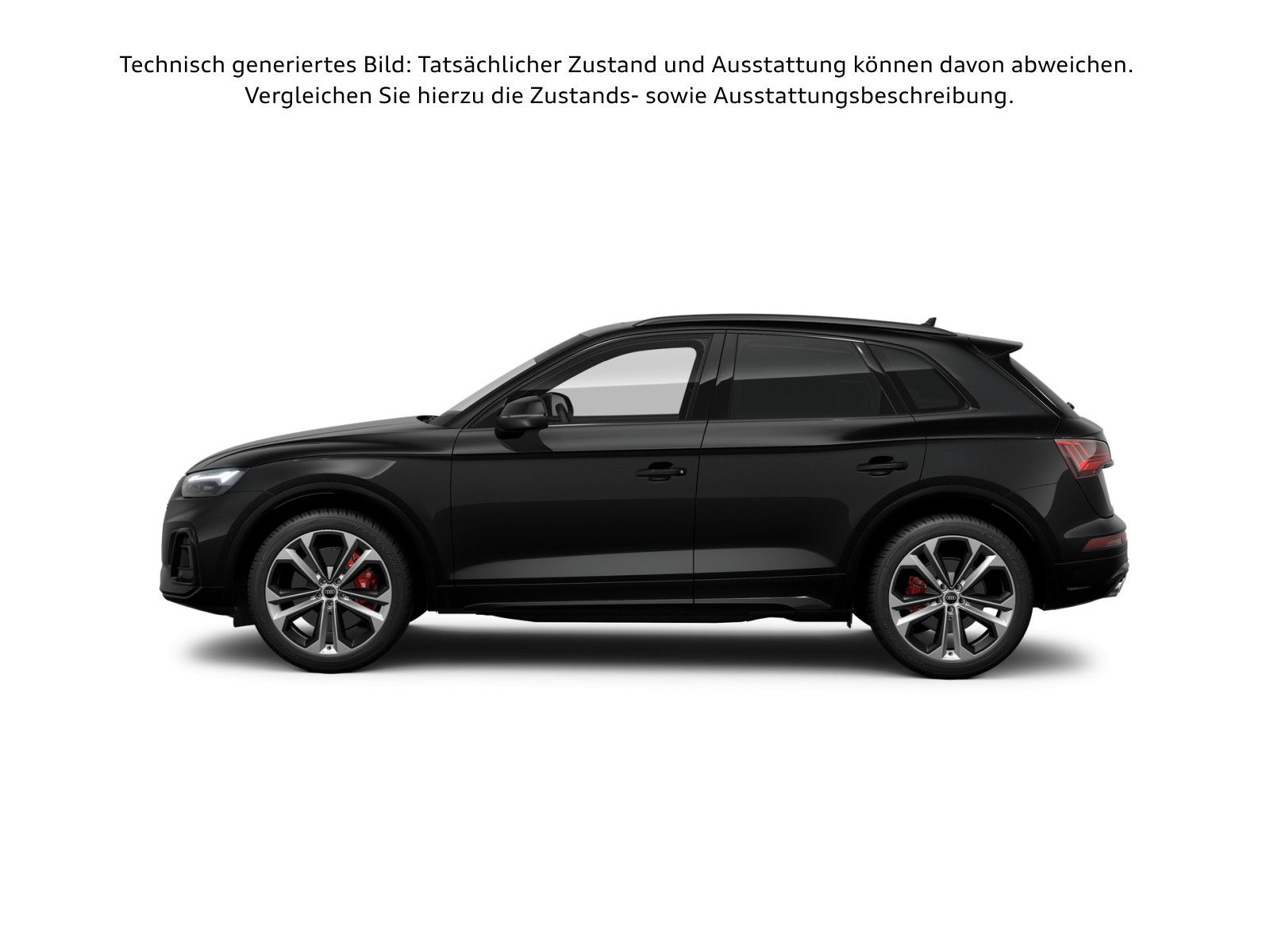 Audi SQ5 2025 г. Чёрный, пробег 21742 км