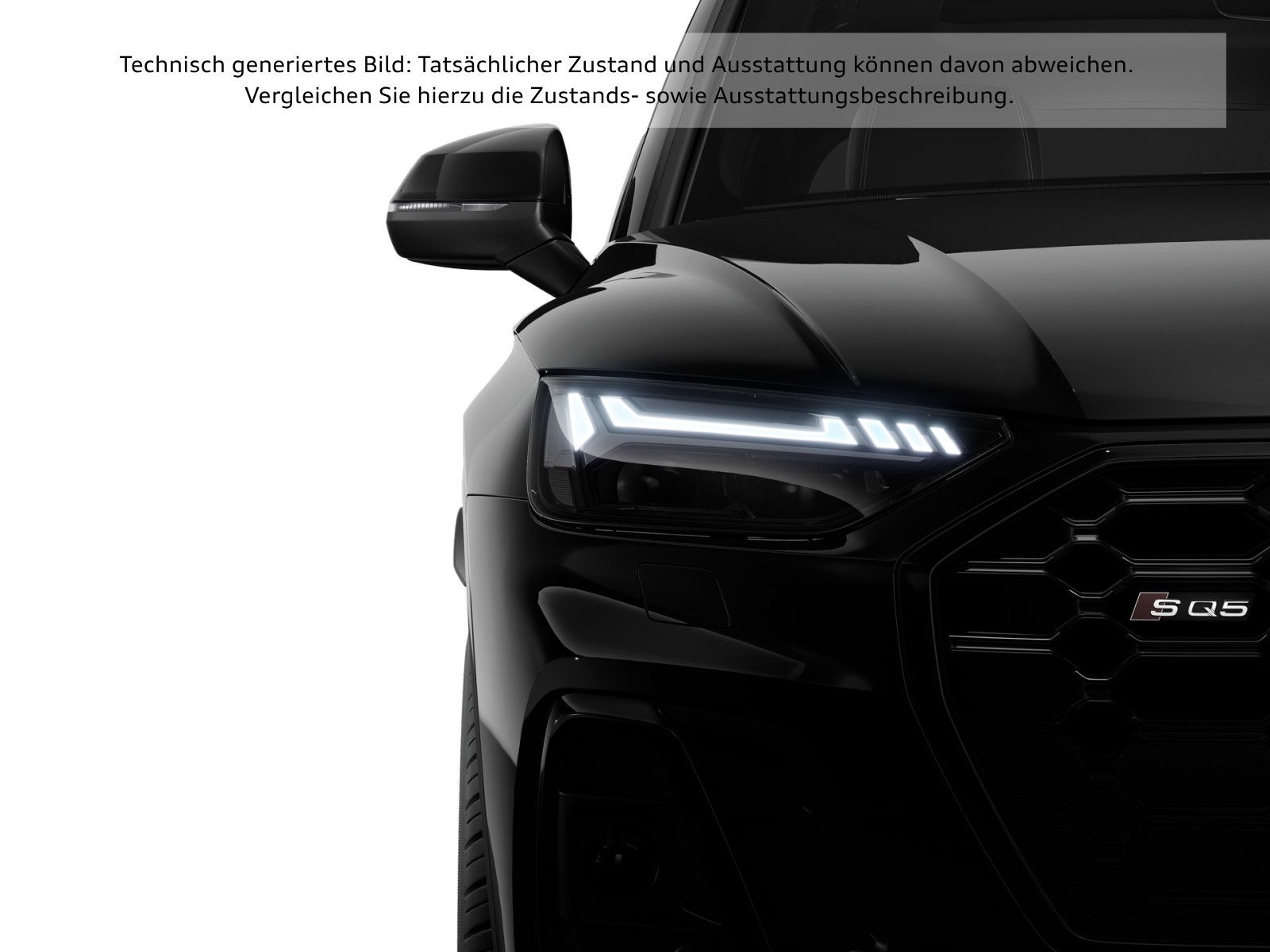 Audi SQ5 2025 г. Чёрный, пробег 21742 км