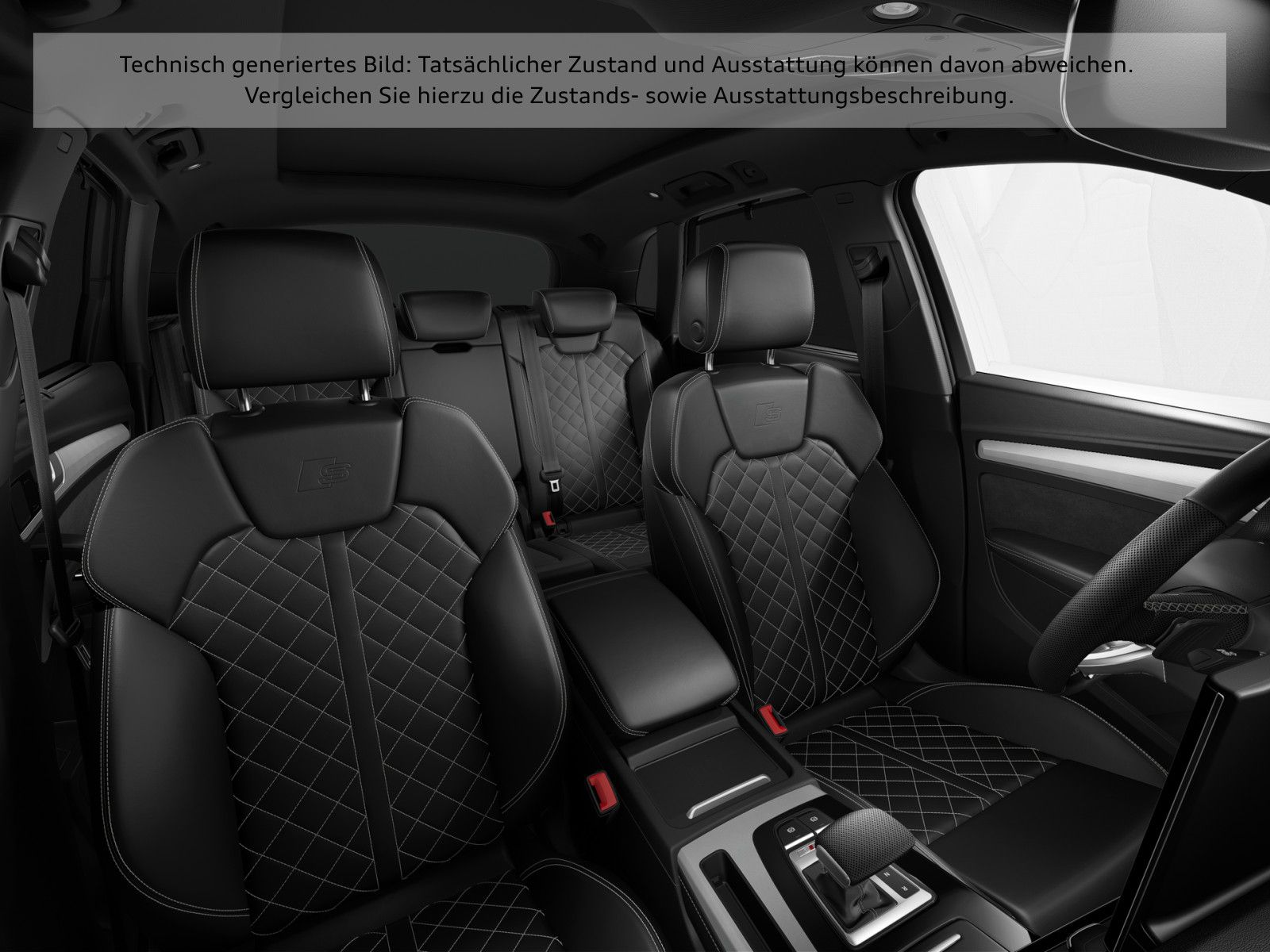 Audi SQ5 2025 г. Чёрный, пробег 21742 км