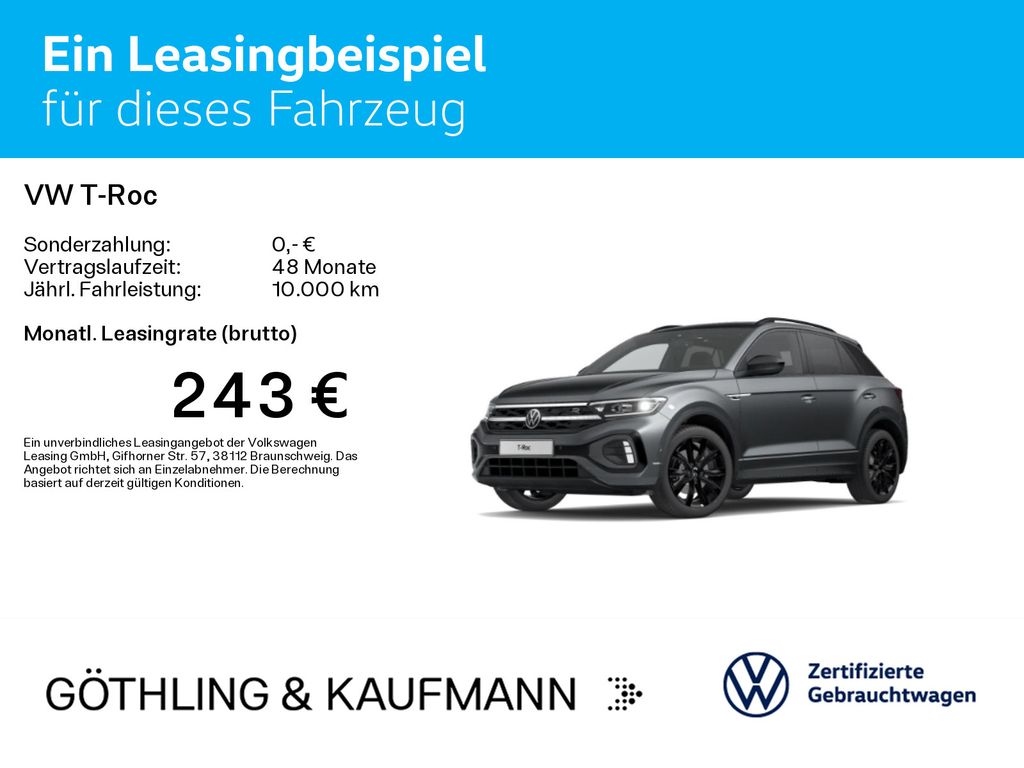 Volkswagen T-Roc 2023 г. Серый, пробег 42760 км