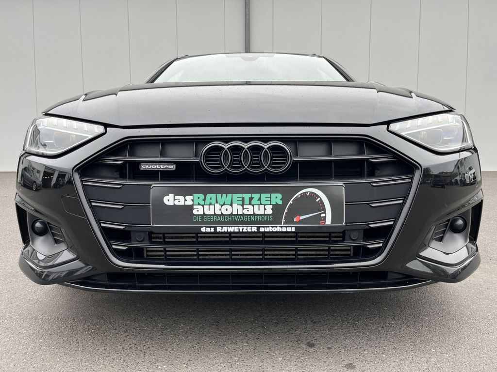 Audi A4 2022 г. Чёрный, пробег 56645 км
