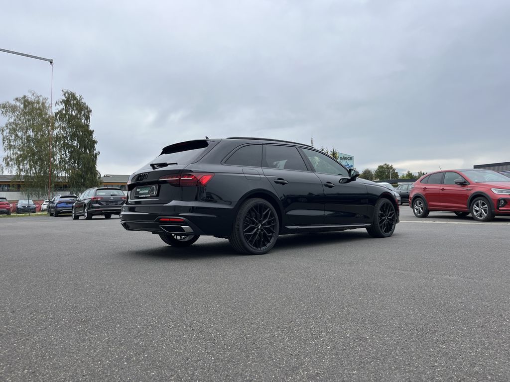 Audi A4 2022 г. Чёрный, пробег 56645 км