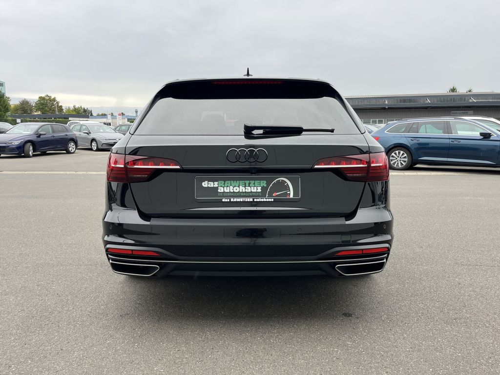 Audi A4 2022 г. Чёрный, пробег 56645 км