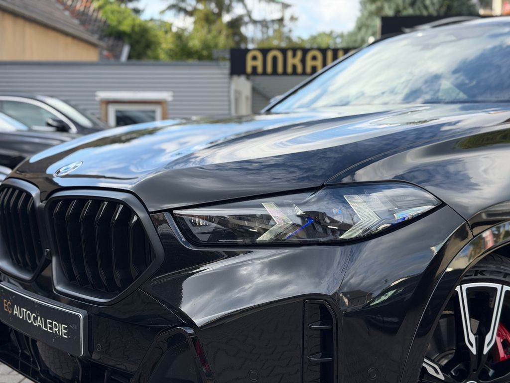 BMW X6 2024 г. Чёрный, пробег 54800 км