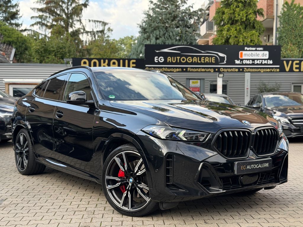 BMW X6 2024 г. Чёрный, пробег 54800 км