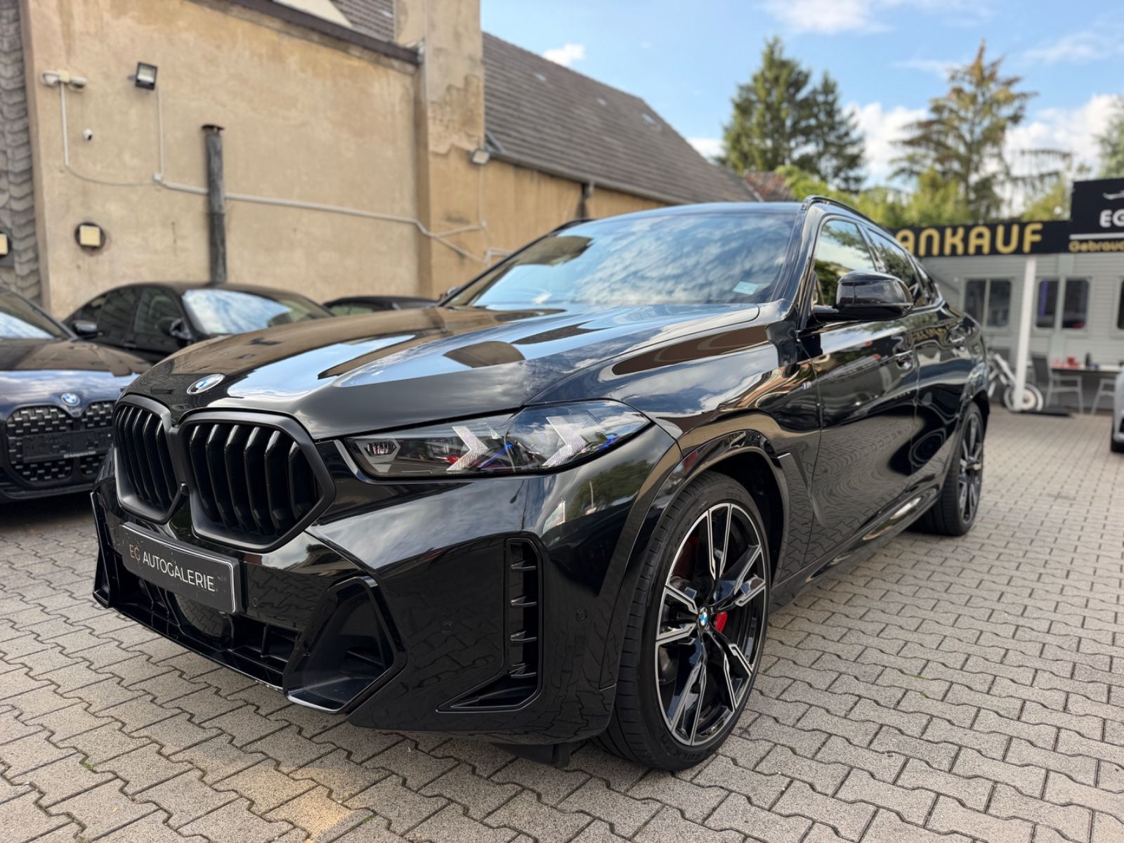 BMW X6 2024 г. Чёрный, пробег 54800 км