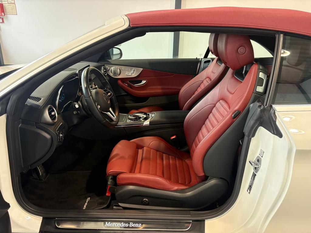 Mercedes-Benz C 200 2021 г. Белый, пробег 23572 км