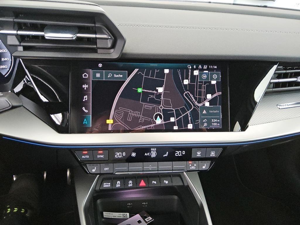 Audi A3 2022 г. Белый, пробег 44000 км