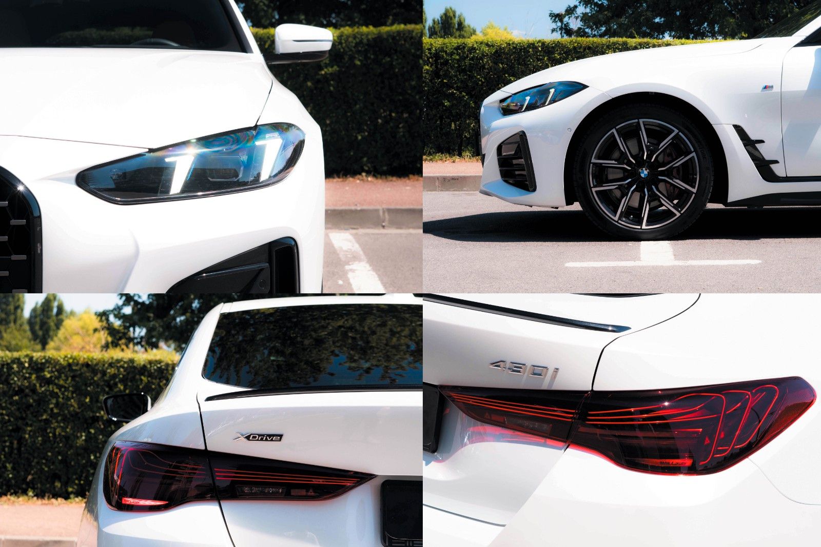 BMW 430 2025 г. Белый, пробег 25000 км