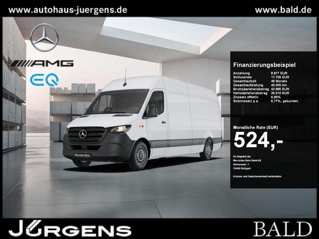 Mercedes-Benz SPRINTER 2024 г. Белый, пробег 37618 км
