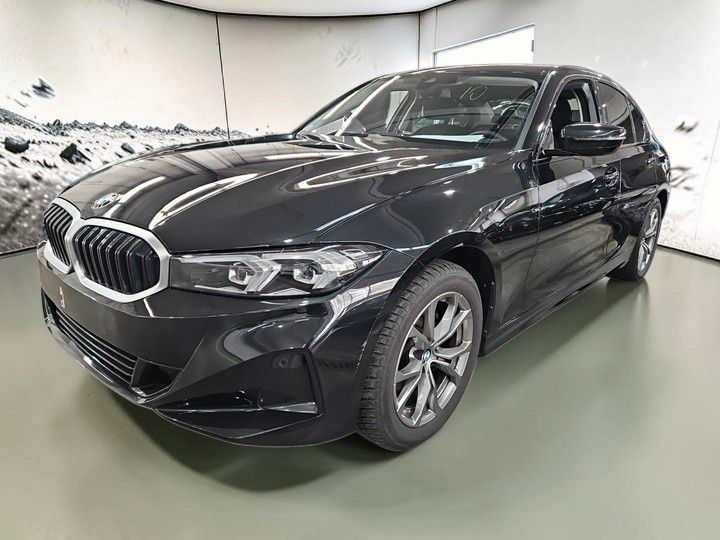 BMW 320 2023 г. Чёрный, пробег 55000 км