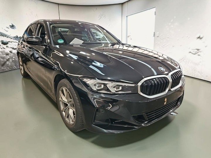 BMW 320 2023 г. Чёрный, пробег 55000 км
