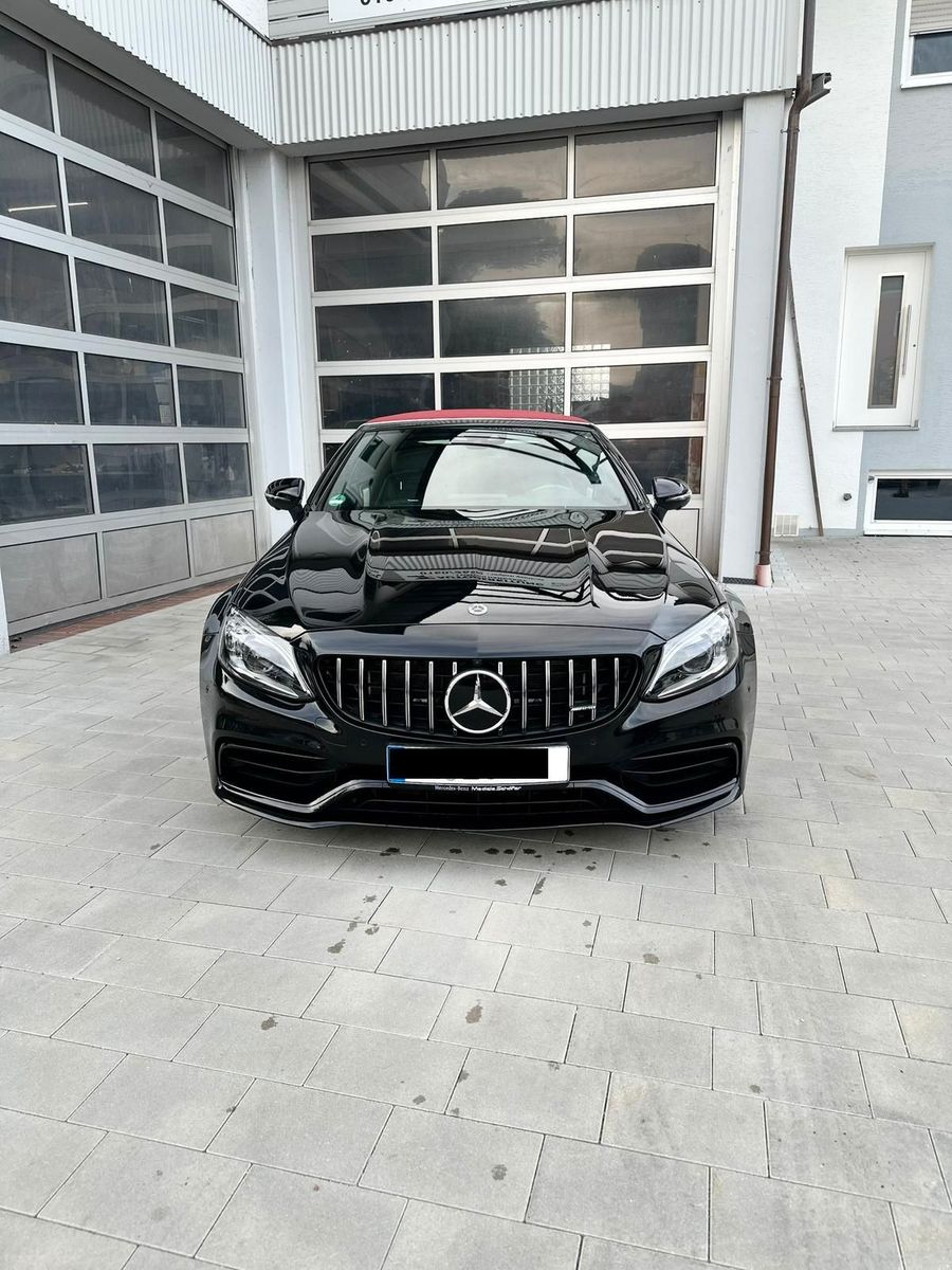 Mercedes-Benz C 63 AMG 2022 г. Чёрный, пробег 36500 км