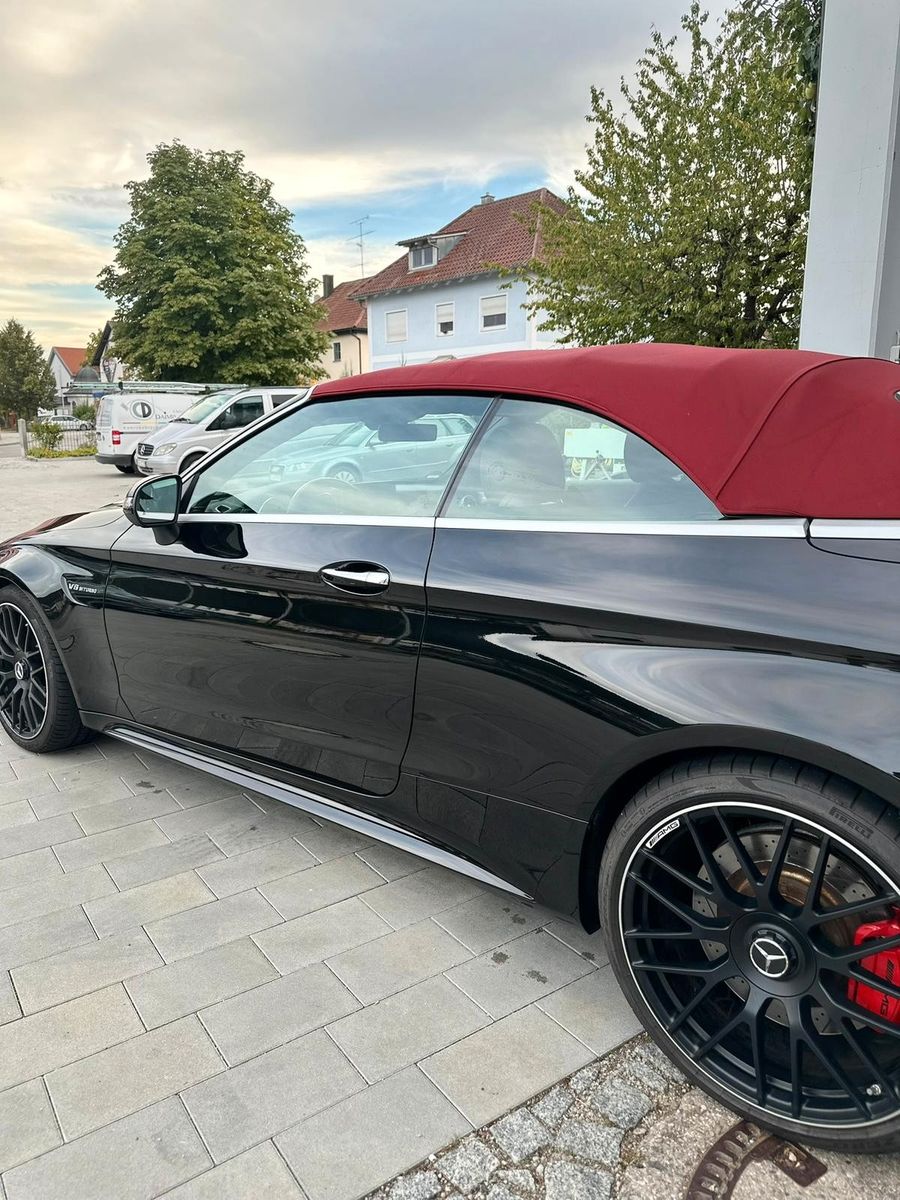 Mercedes-Benz C 63 AMG 2022 г. Чёрный, пробег 36500 км