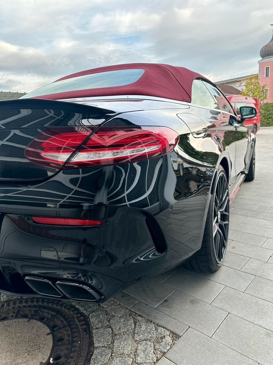 Mercedes-Benz C 63 AMG 2022 г. Чёрный, пробег 36500 км