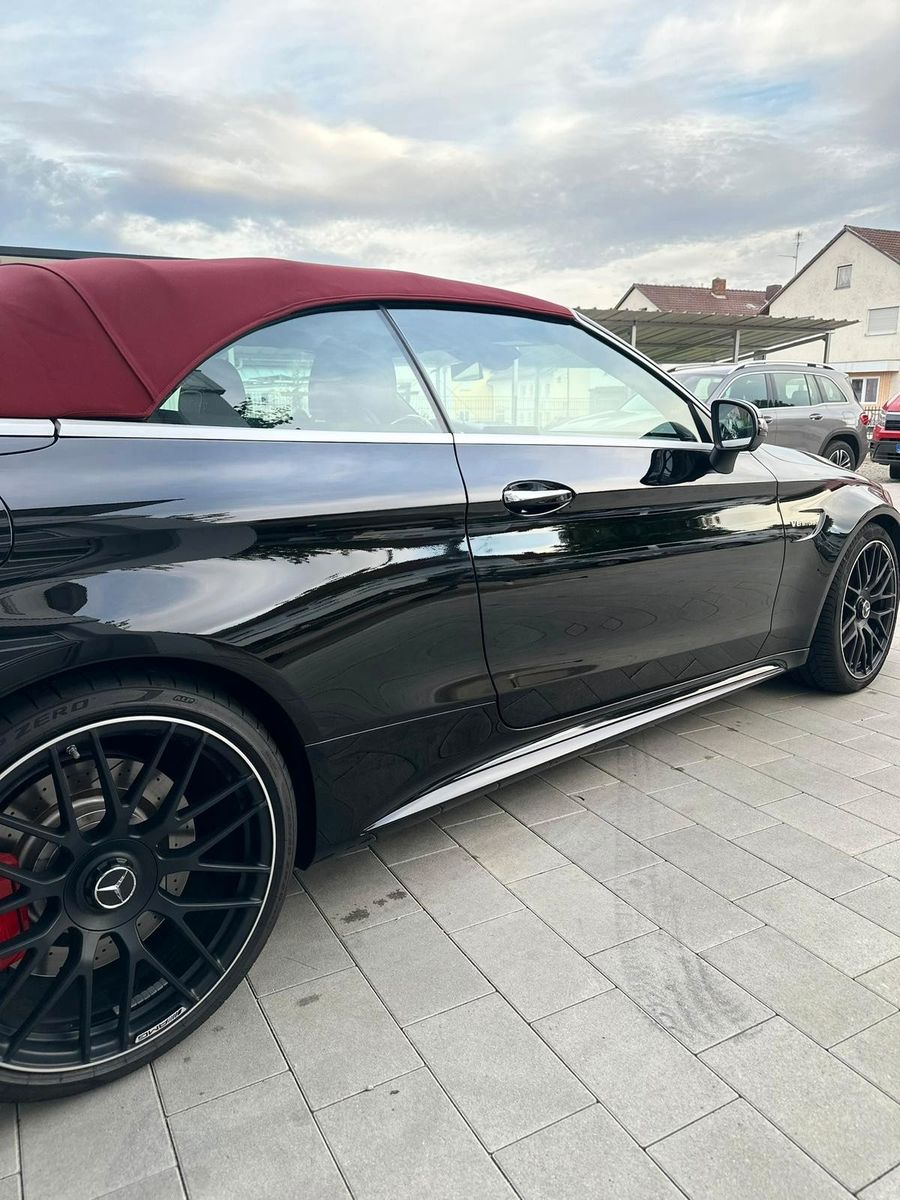 Mercedes-Benz C 63 AMG 2022 г. Чёрный, пробег 36500 км
