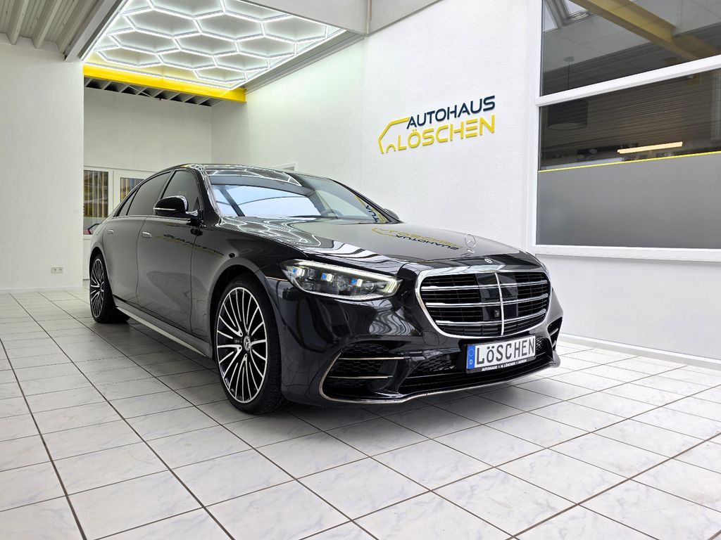 Mercedes-Benz S 580 2024 г. Чёрный, пробег 22129 км