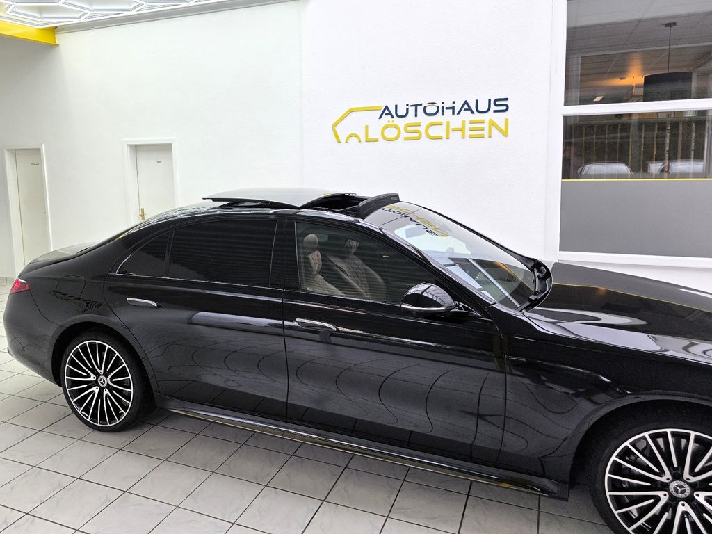 Mercedes-Benz S 580 2024 г. Чёрный, пробег 22129 км